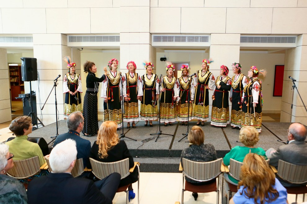 Orfeia at the U.S. Embassy in Sofia (October 2013) (photo: Plamen Ivanov)