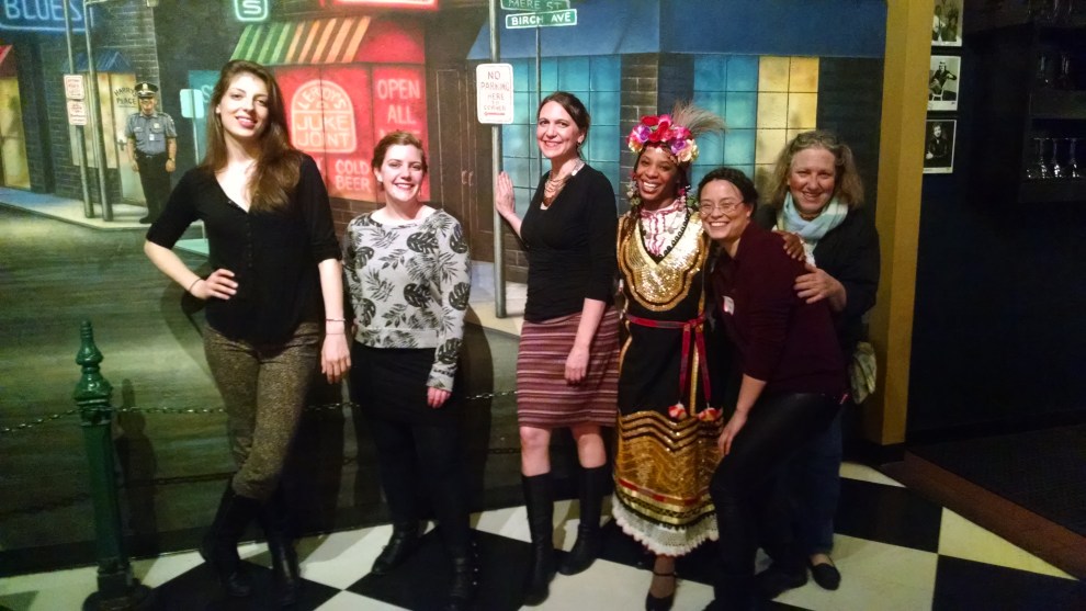 Orfettes at the Birchmere after the Mid-Atlantic Harmony A Cappella Sweepstakes 2015