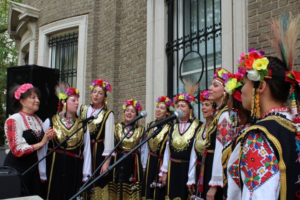At the Bulgarian Embassy - European Union Embassy Open House Day